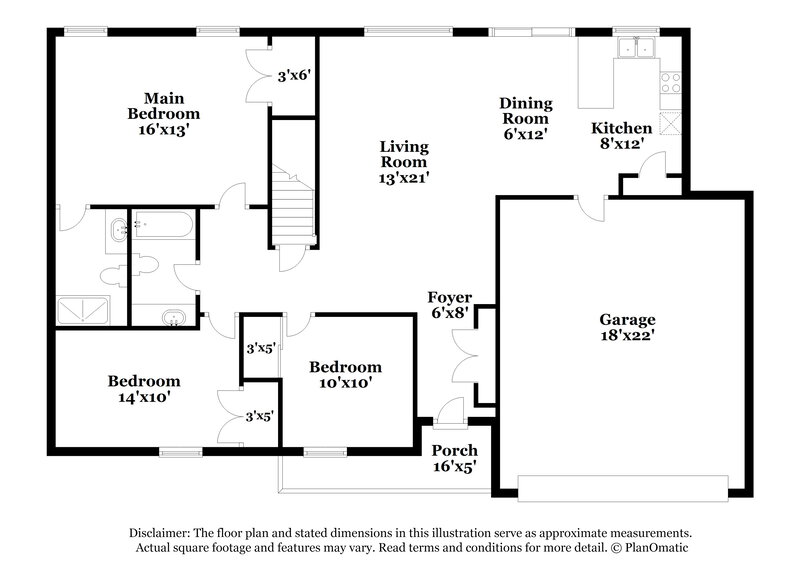 1,960/Mo, 27 Providence Lane Delaware, OH 43015 Floor Plan View 2