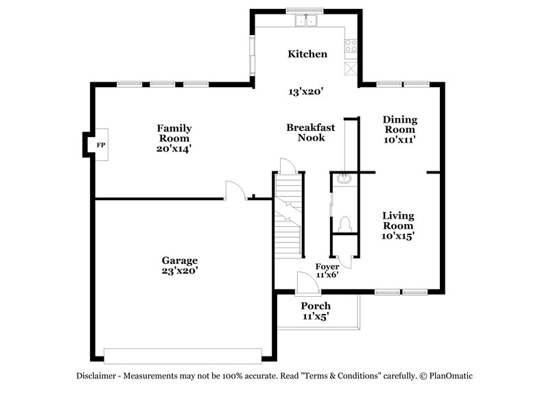2,370/Mo, 5894 Gazelle Dr Galloway, OH 43119 Floor Plan View 2