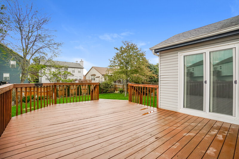 2,370/Mo, 5894 Gazelle Dr Galloway, OH 43119 Deck View