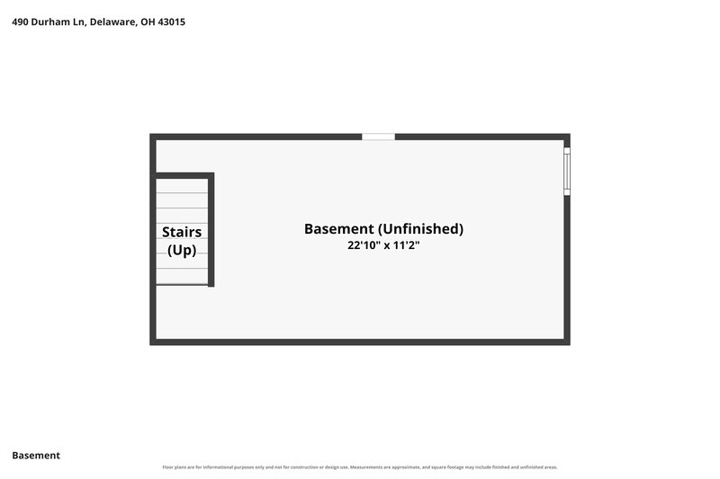 2,160/Mo, 490 Durham Ln Delaware, OH 43015 Floor Plan View