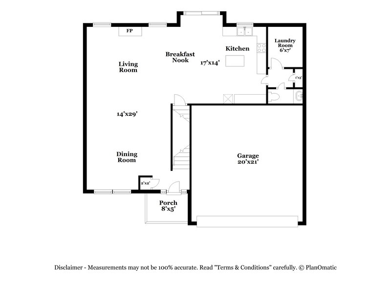 2,175/Mo, 438 Wheatfield Dr Delaware, OH 43015 Floor Plan View