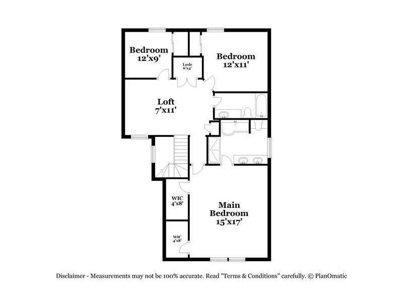 2,195/Mo, 5813 Lonerise Lane Hilliard, OH 43026 Floor Plan View 2