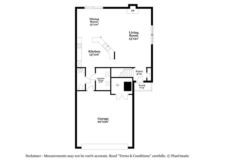 1,900/Mo, 3197 Gallant Dr Columbus, OH 43232 Floor Plan View