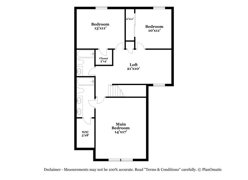 1,900/Mo, 3197 Gallant Dr Columbus, OH 43232 Floor Plan View 2