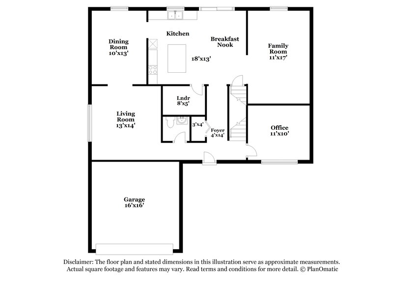 1,995/Mo, 7699 Rippingale St Blacklick, OH 43004 Floor Plan View