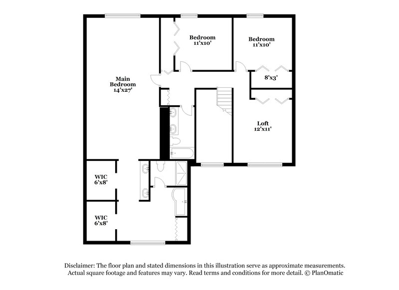 1,995/Mo, 7699 Rippingale St Blacklick, OH 43004 Floor Plan View 2