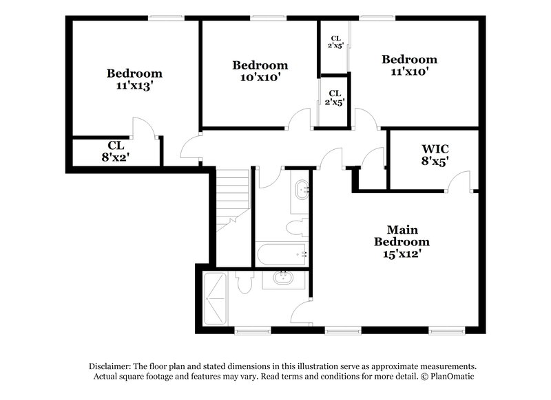 2,030/Mo, 1235 Hudgins Ct Columbus, OH 43228 Floor Plan View