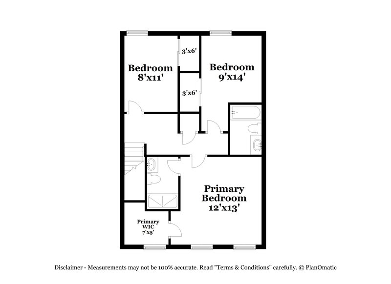 1,745/Mo, 5904 Epernay Way Galloway, OH 43119 Floor Plan View