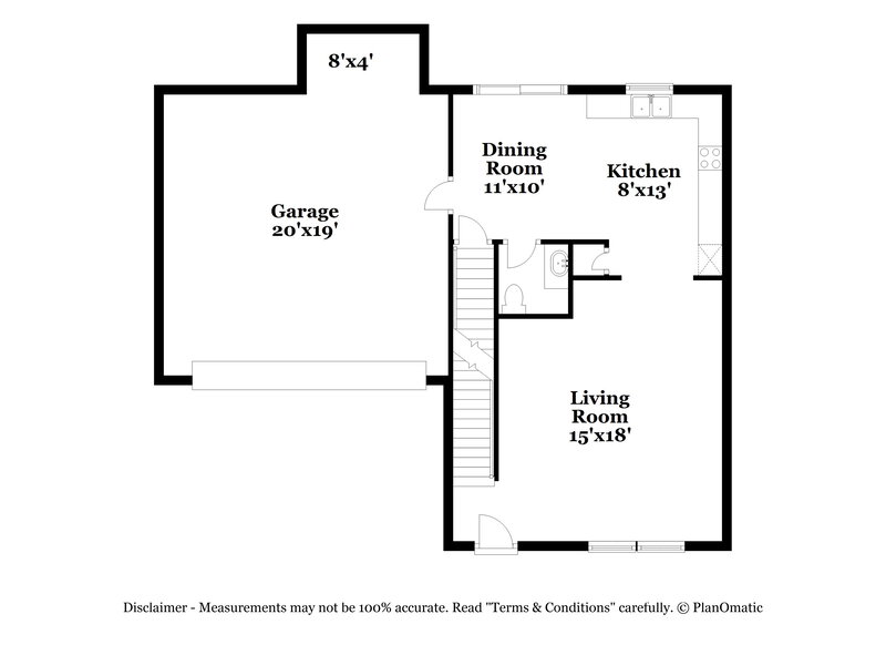 2,075/Mo, 5418 Wellcrest Ct Galloway, OH 43119 Floor Plan View
