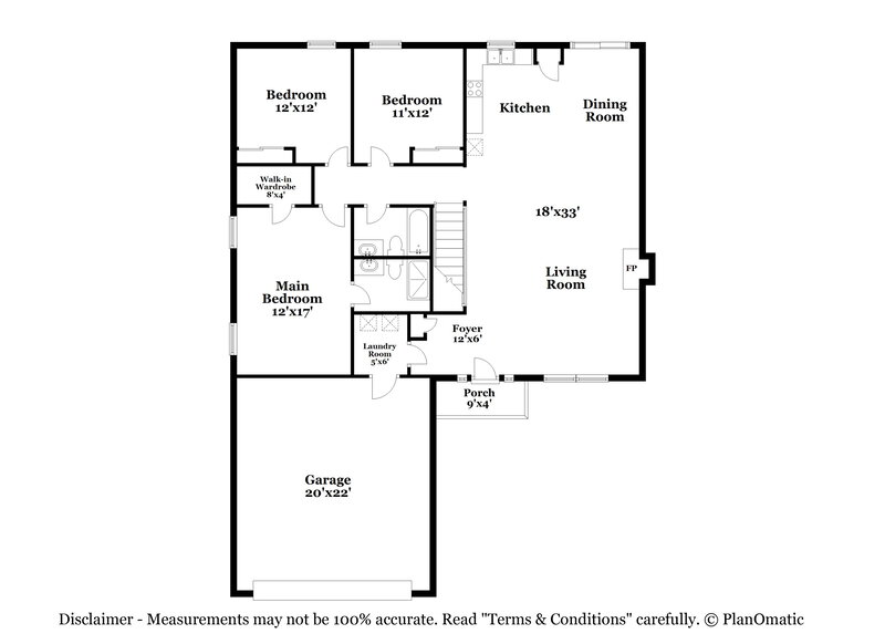 2,420/Mo, 1840 Brandigen Ln Columbus, OH 43228 Floorplan View