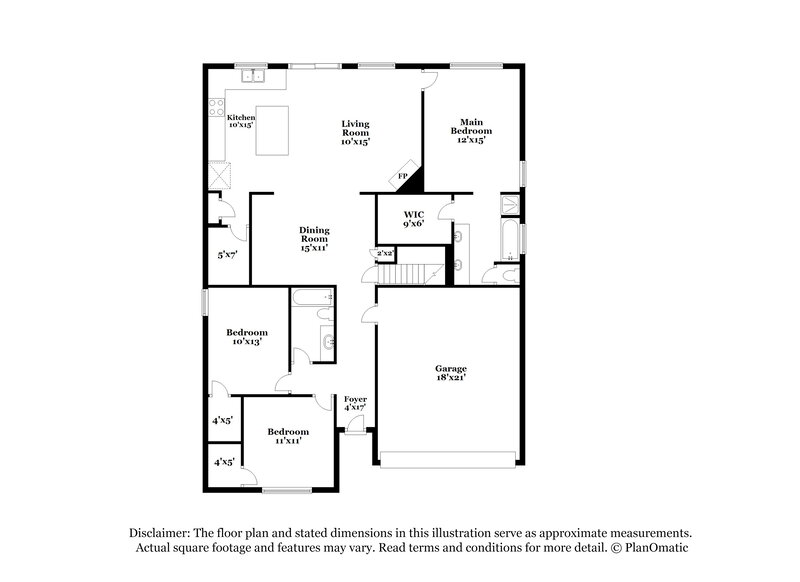2,720/Mo, 7172 Serenoa Dr Reynoldsburg, OH 43068 Floorplan View