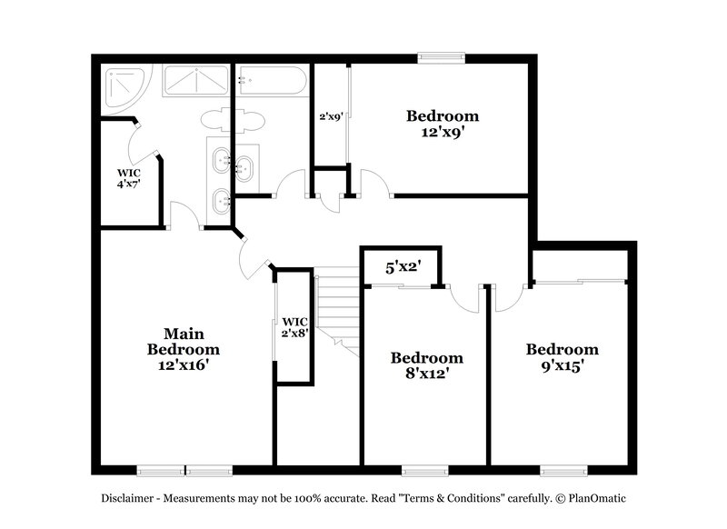 1,915/Mo, 4842 Elmont Pl Groveport, OH 43125 Floor Plan View