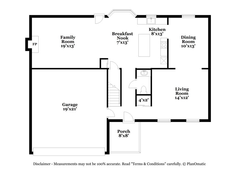 2,235/Mo, 1940 Vandalia Ct Columbus, OH 43223 Floor Plan View