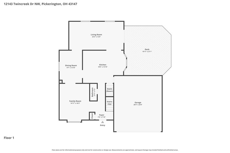 2,570/Mo, 12143 Twincreek Dr NW Pickerington, OH 43147 Floor Plan View 2