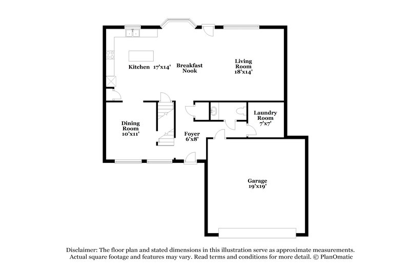3,490/Mo, 1561 Meadowlark Ln Marysville, OH 43040 Floor Plan View