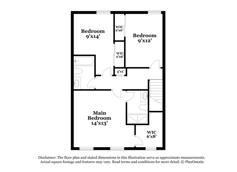 2,020/Mo, 8903 Ormiston Ct Reynoldsburg, OH 43068 Floor Plan View