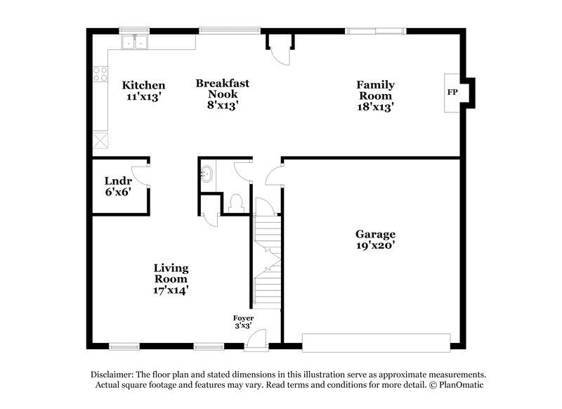 2,020/Mo, 8903 Ormiston Ct Reynoldsburg, OH 43068 Floor Plan View 2