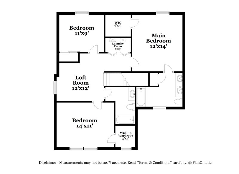 2,105/Mo, 5784 Wooden Plank Rd Hilliard, OH 43026 Floor Plan View 2