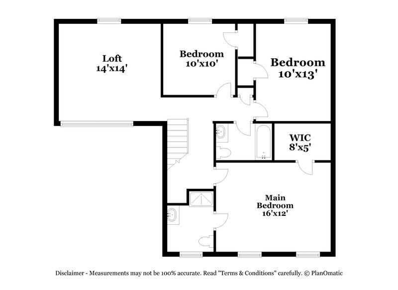 2,605/Mo, 1390 Halfhill Way Columbus, OH 43207 Floorplan View 2