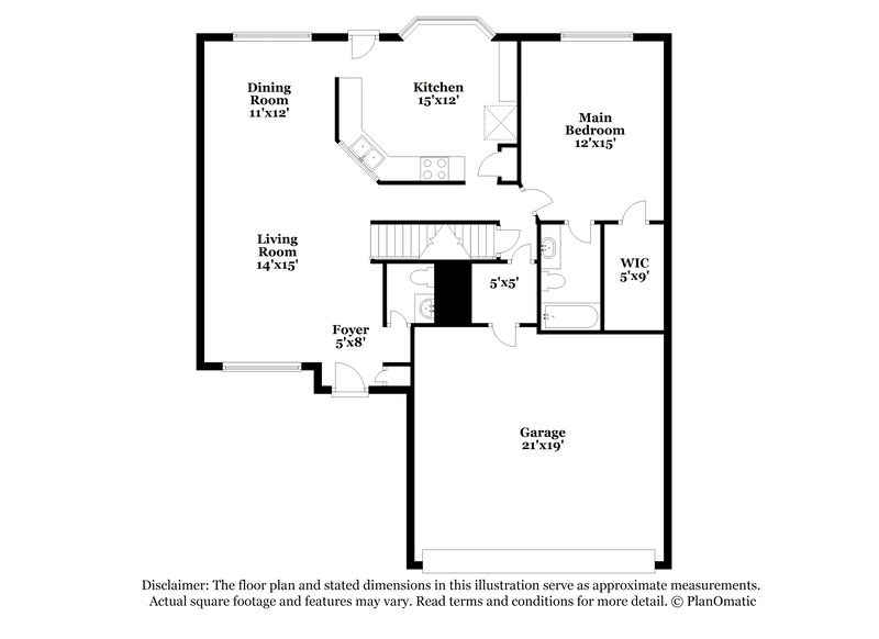 2,420/Mo, 5673 Silver Spurs Ln Galloway, OH 43119 Floor Plan View