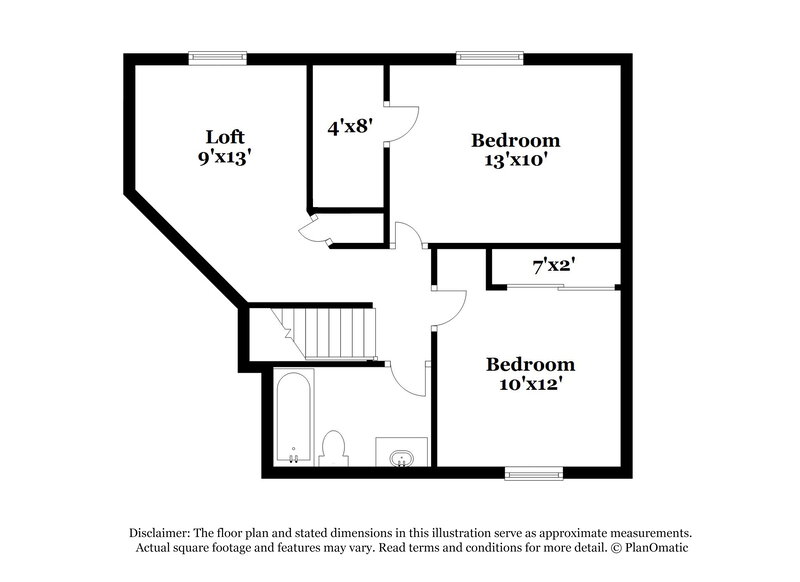2,420/Mo, 5673 Silver Spurs Ln Galloway, OH 43119 Floor Plan View 2