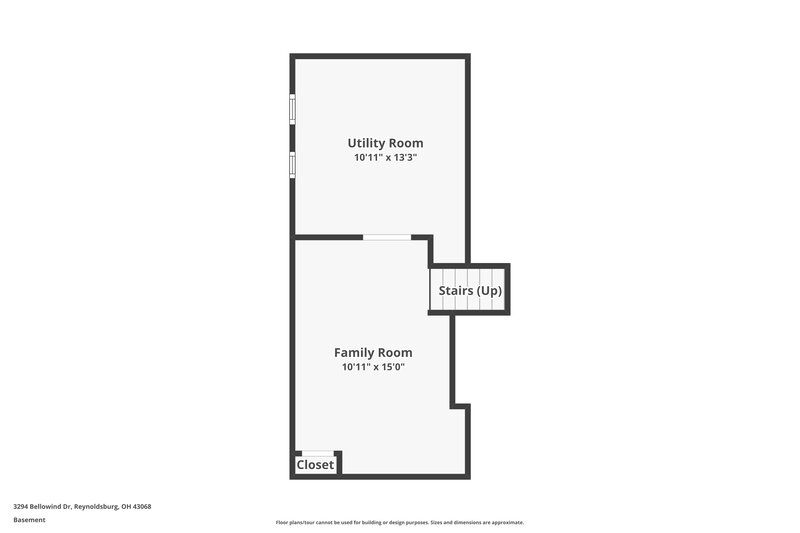 2,225/Mo, 3294 Bellowind Dr Reynoldsburg, OH 43068 Floor Plan View 3