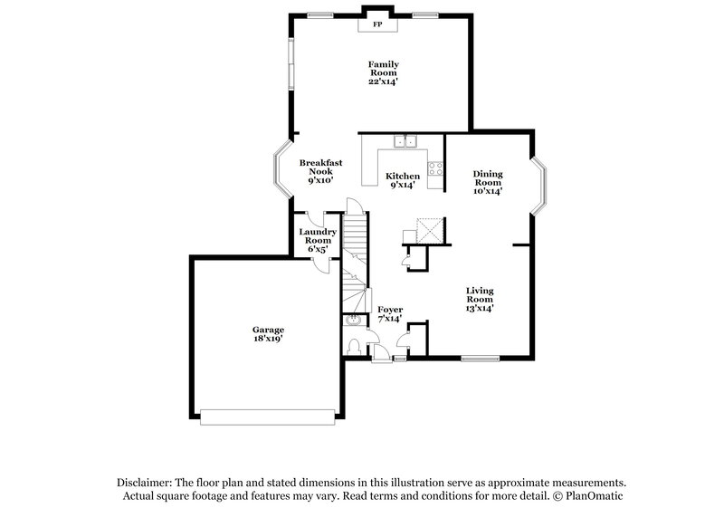 2,345/Mo, 8582 Wildomar Ave Reynoldsburg, OH 43068 Floor Plan View 2