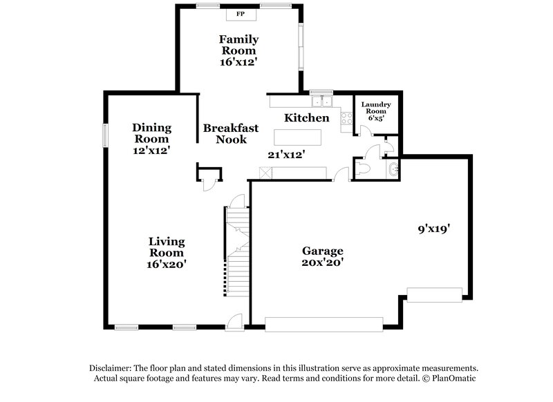 2,275/Mo, 8290 Reynoldswood Dr Reynoldsburg, OH 43068 Floor Plan View