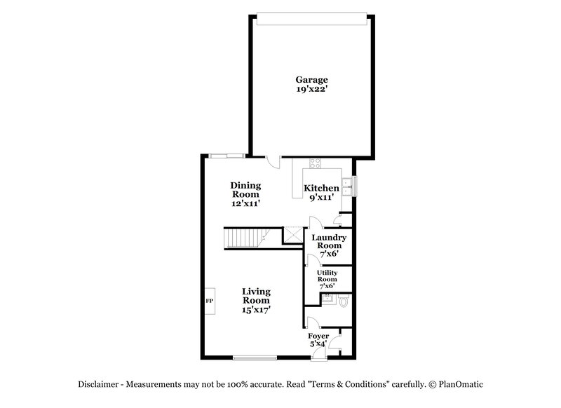 2,025/Mo, 7767 Lupine Dr Blacklick, OH 43004 Floor Plan View