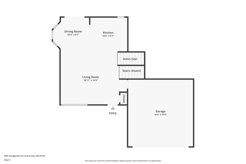 2,715/Mo, 4581 Dungannon Dr Grove City, OH 43123 Floor Plan View 2