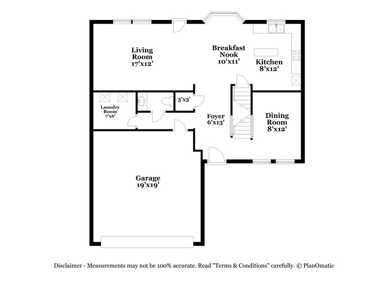 1,780/Mo, 2830 Wallcrest Blvd Columbus, OH 43231 Floor Plan View