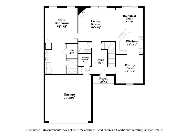 2,040/Mo, 7564 Braeburn Ct Blacklick, OH 43004 Floor Plan View 2