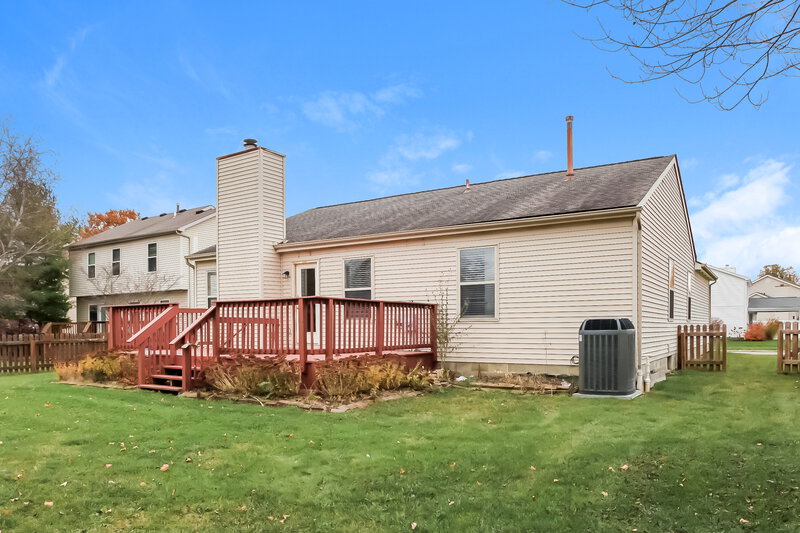 2,390/Mo, 3311 Darby Glen Blvd Hilliard, OH 43026 Rear View