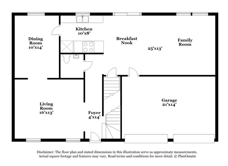2,520/Mo, 3288 Parkbrook Dr Grove City, OH 43123 Floor Plan View 2
