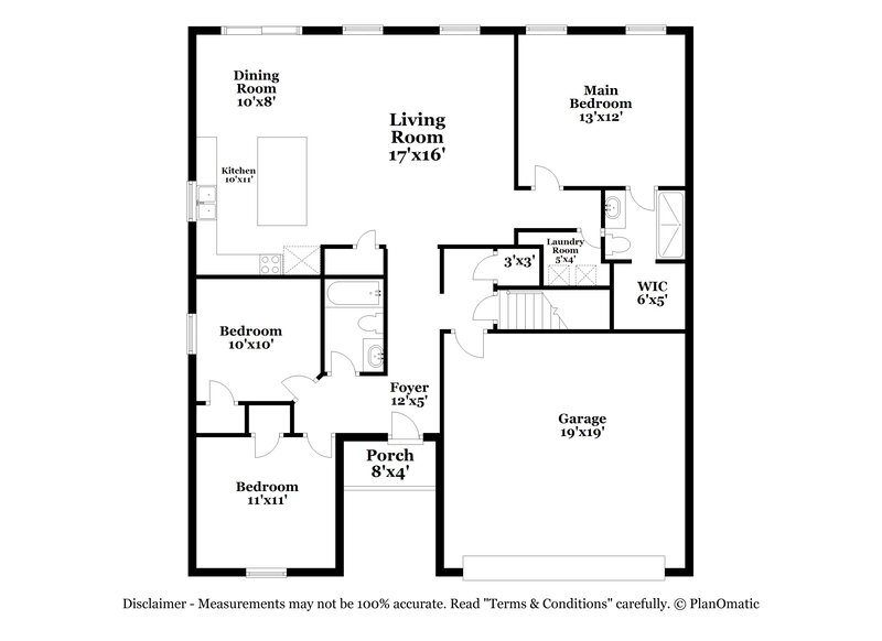 2,330/Mo, 1971 Lake Crest Dr Grove City, OH 43123 Floorplan View 2