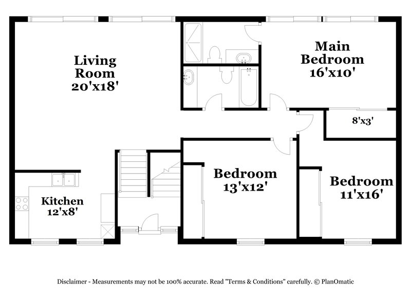 2,555/Mo, 4906 Crockett Dr Hilliard, OH 43026 Floor Plan View