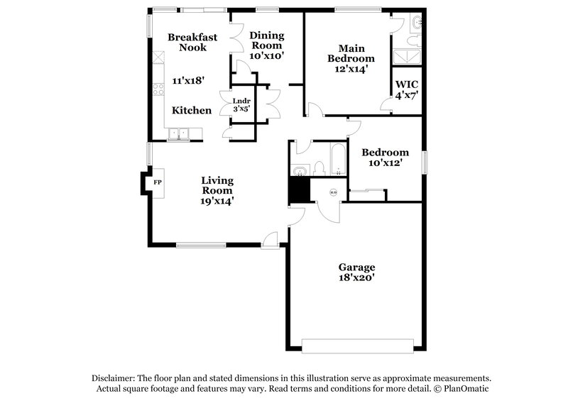 1,745/Mo, 221 Stonhope Dr Delaware, OH 43015 Floor Plan View