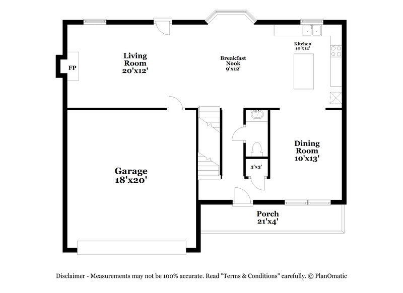 2,115/Mo, 129 Glengary Dr Delaware, OH 43015 Floorplan View