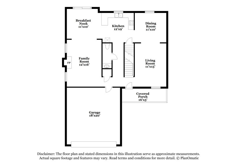 2,240/Mo, 1809 Ashburn Dr Delaware, OH 43015 Floor Plan View