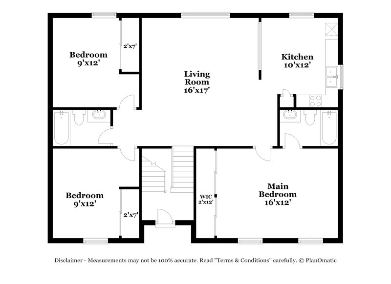 2,205/Mo, 4196 Salem Dr Columbus, OH 43228 Floorplan View 2