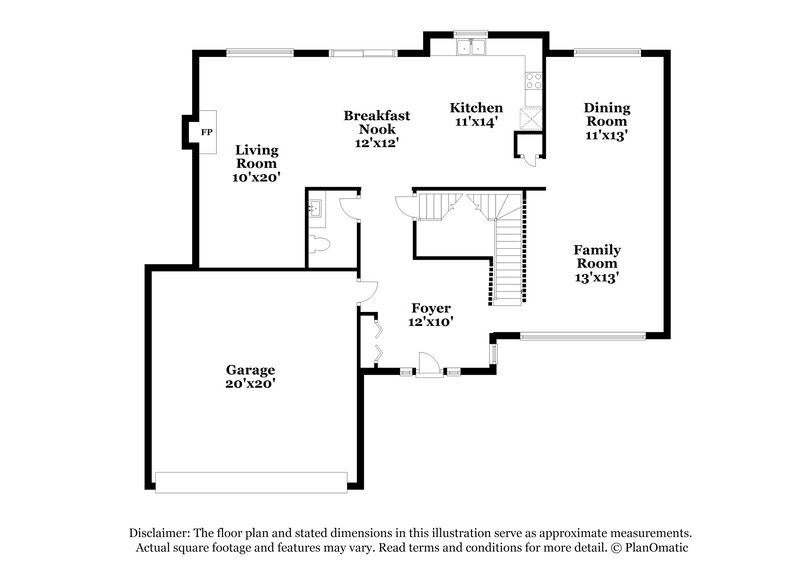 2,295/Mo, 1154 Crestview St Reynoldsburg, OH 43068 Floor Plan View