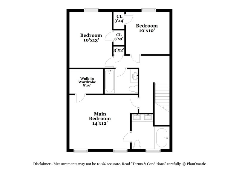 1,900/Mo, 3329 Omega Dr Columbus, OH 43231 Floor Plan View 2