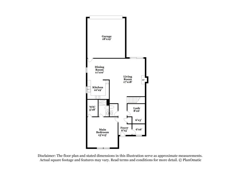 2,125/Mo, 7128 Rondeau Dr Reynoldsburg, OH 43068 Floor Plan View