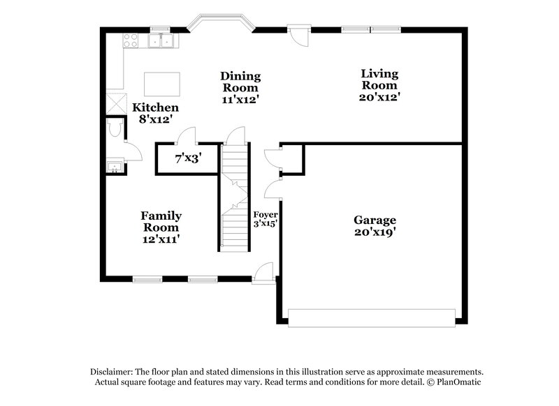 2,315/Mo, 3435 Patcon Way Hilliard, OH 43026 Floor Plan View