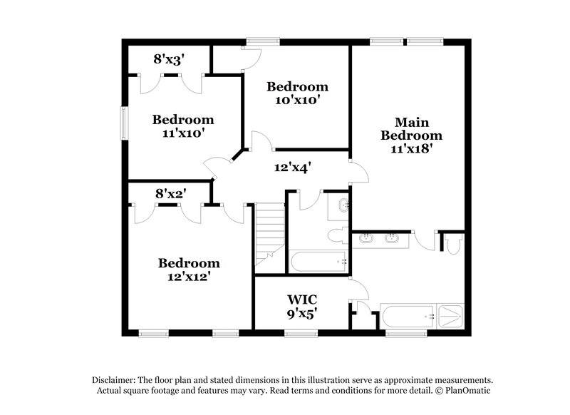 2,315/Mo, 3435 Patcon Way Hilliard, OH 43026 Floor Plan View 2