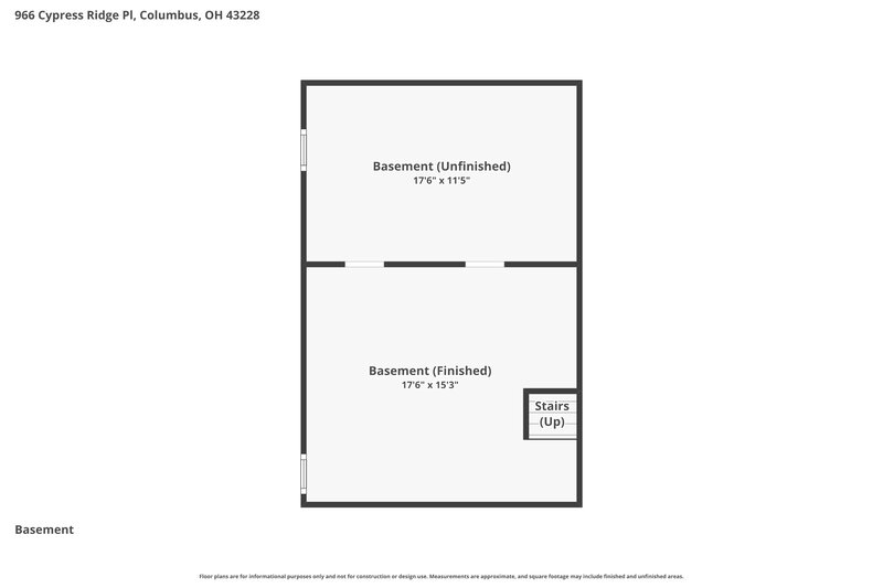 2,240/Mo, 966 Cypress Ridge Pl Columbus, OH 43228 Floor Plan View 3