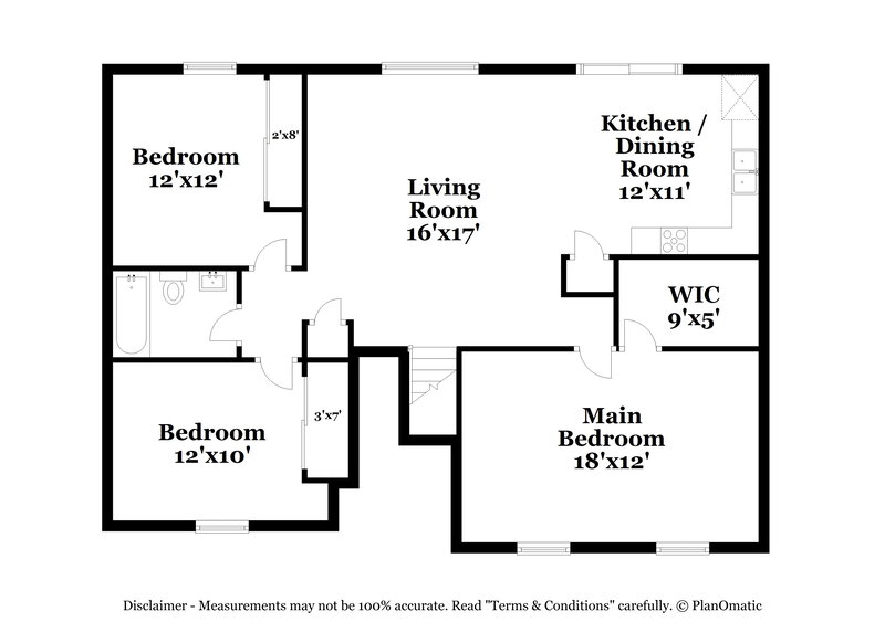 2,380/Mo, 4559 Parkwick Dr Columbus, OH 43228 Floorplan View