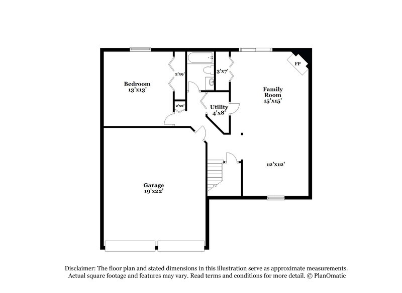 2,375/Mo, 6369 Bellinger Dr Galloway, OH 43119 Floor Plan View