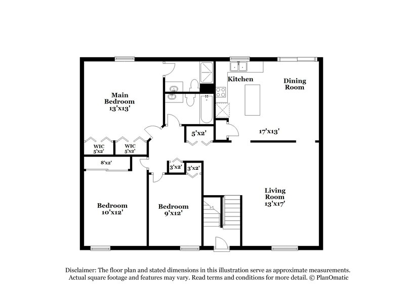 2,375/Mo, 6369 Bellinger Dr Galloway, OH 43119 Floor Plan View 2