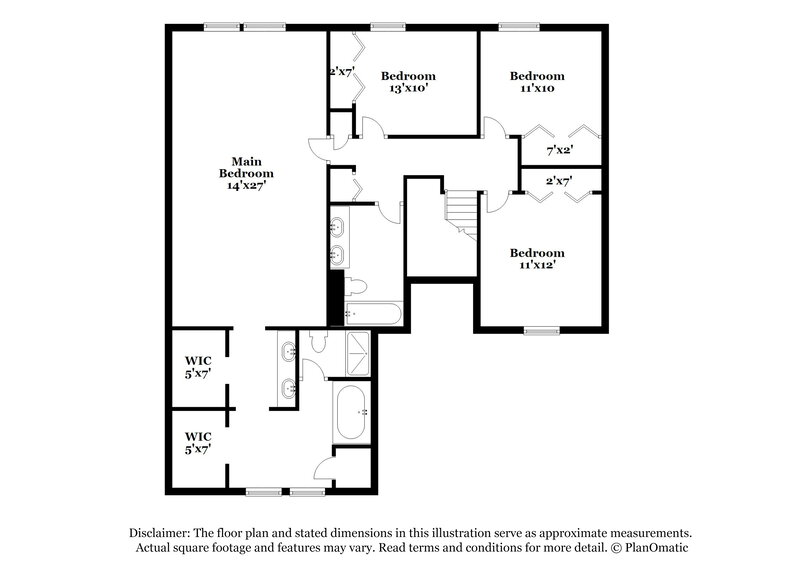 2,395/Mo, 1035 Drayson Dr Galloway, OH 43119 Floor Plan View